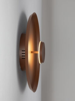 Аплик Nova Luce DORELL 9248189 кафяв детайл 4