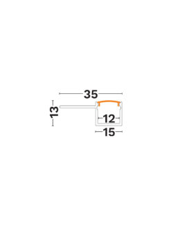 Профил за LED лента Nova Luce TRIMLESS 9254109 в интериор