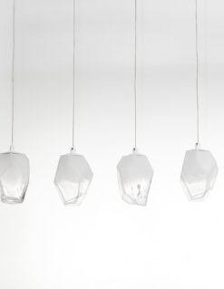 Полилей Nova Luce ICE 9260235 бял детайл 2