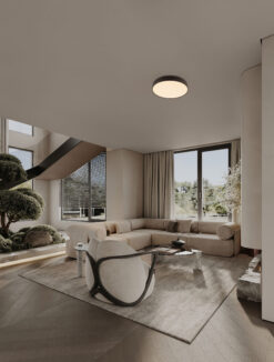 Плафониера Nova Luce NOELIA 9268007 черен