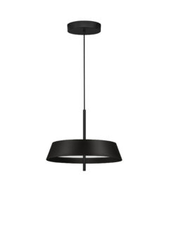 Полилей Nova Luce VELIO 9268049 черен в интериор