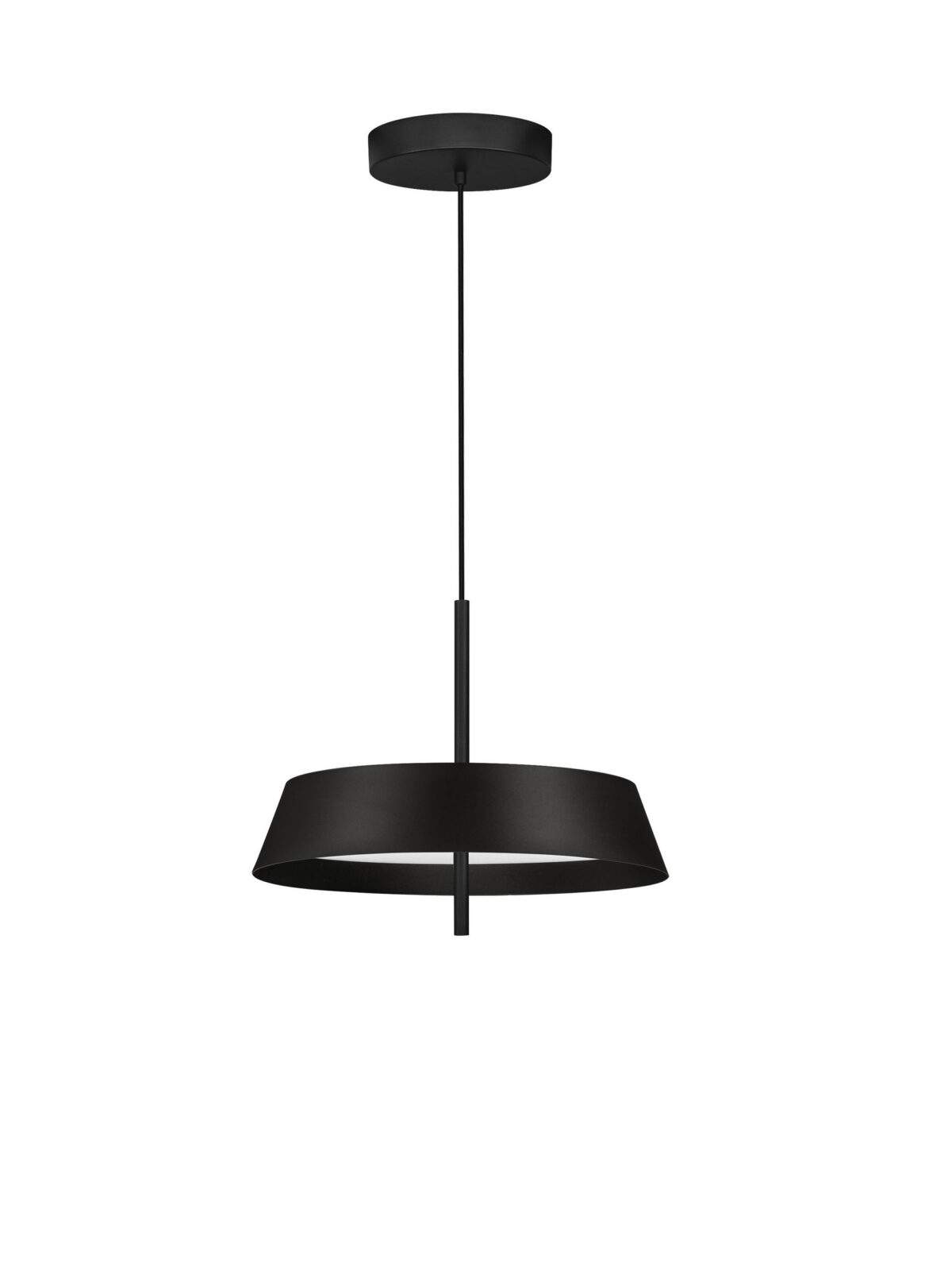 Полилей Nova Luce VELIO 9268049 черен в интериор