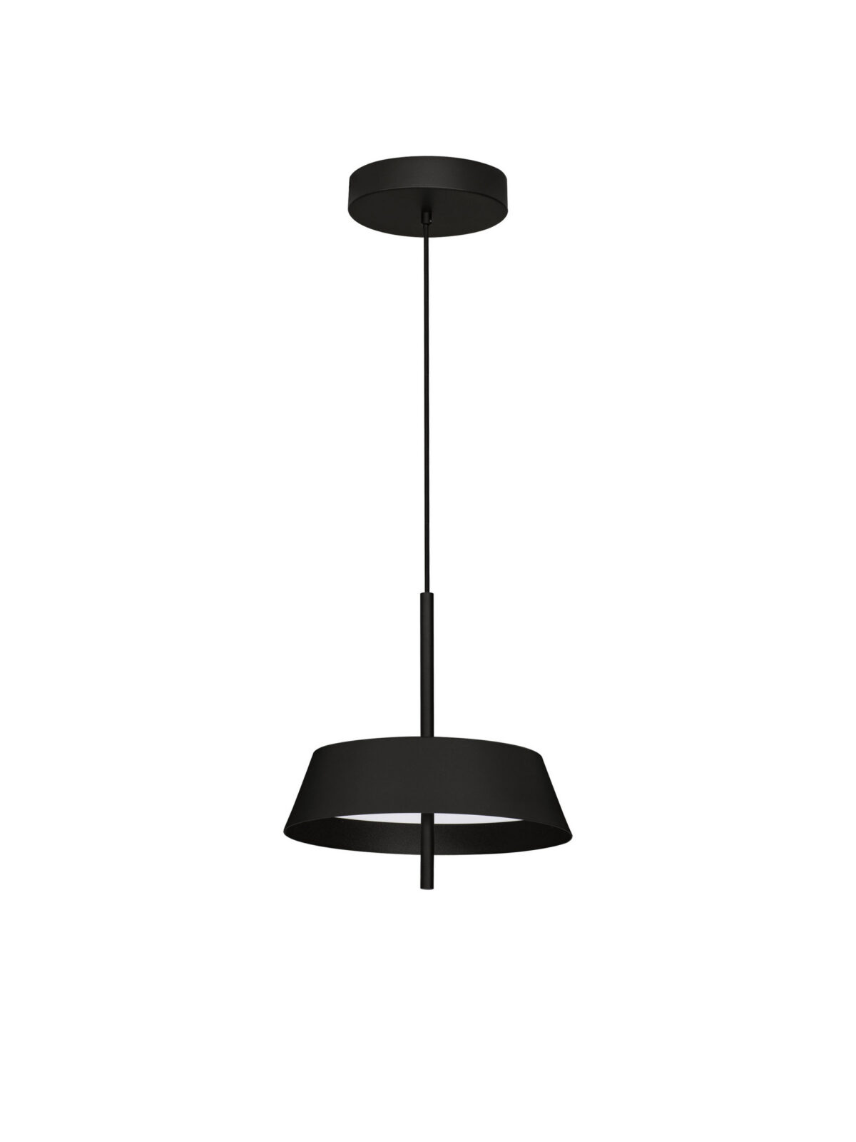 Полилей Nova Luce VELIO 9268050 черен в интериор