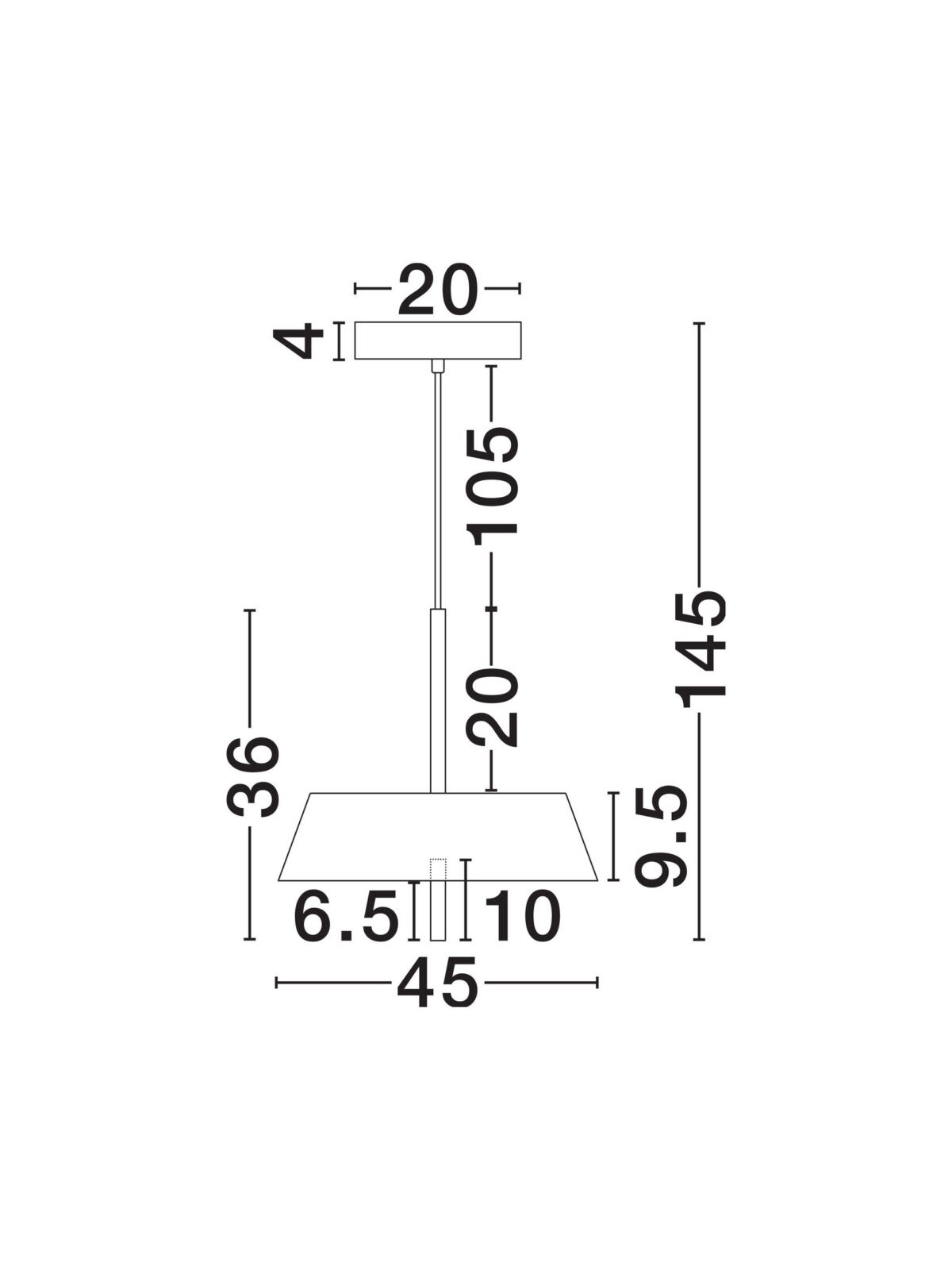 Полилей Nova Luce VELIO 9268051 бял детайл 7