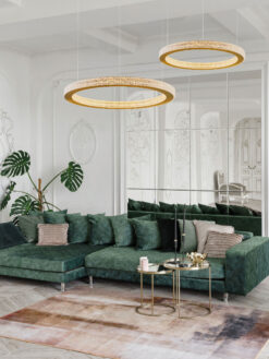 Полилей Nova Luce FIORE 9285610 златен