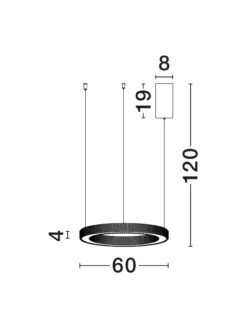 Полилей Nova Luce FIORE 9285610 златен детайл 7
