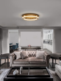 Плафониера Nova Luce FIORE 9285620 златен