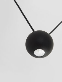 Полилей Nova Luce NOCCI 9303941 черен детайл 3