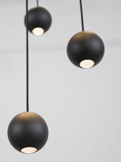 Полилей Nova Luce NOCCI 9303952 черен детайл 3