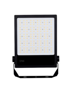 Прожектор Nova Luce TITAN ASSYMETRIC 130X35 9310019 черен на фасада