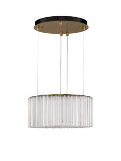 Полилей Nova Luce NOL 9333201 антично златен в интериор