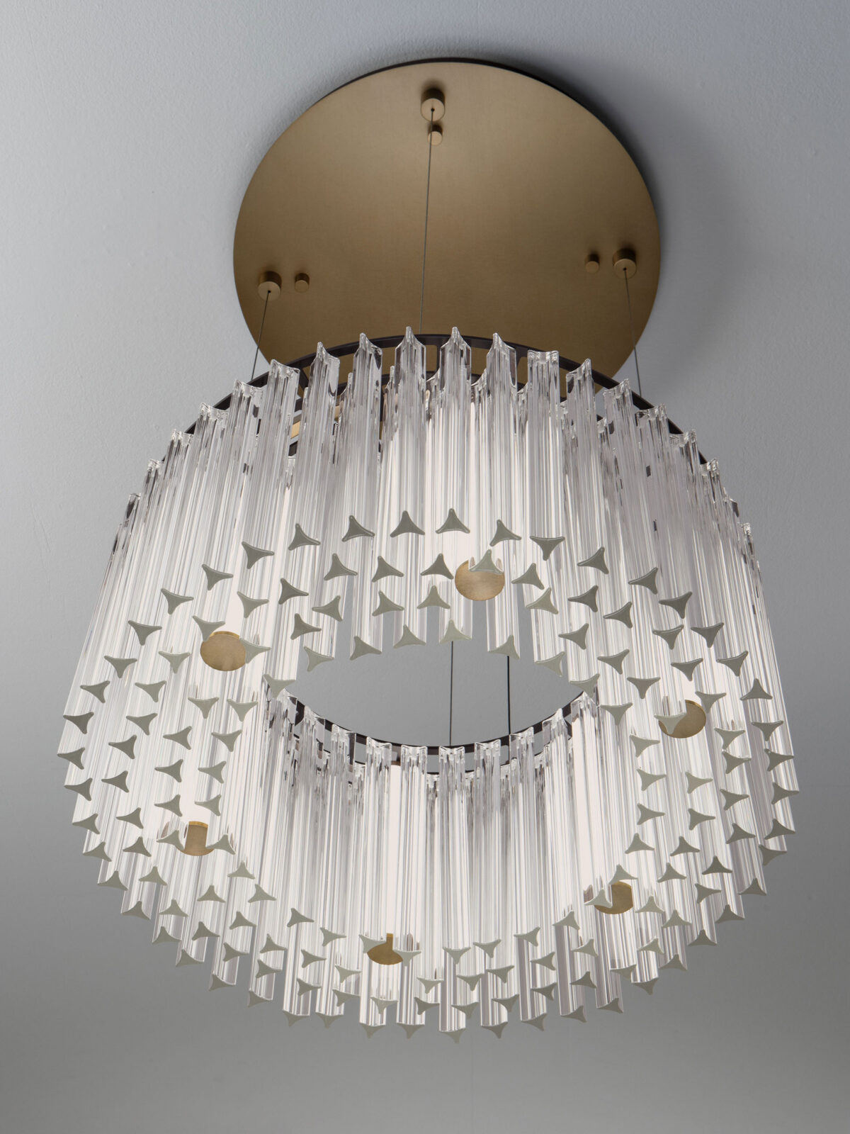 Полилей Nova Luce NOL 9333201 антично златен детайл 4