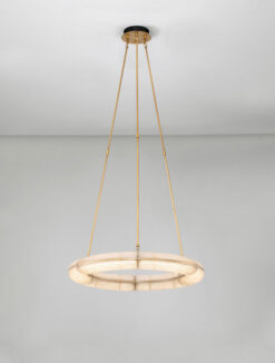 Полилей Nova Luce GLOREE 9333210 антично златен детайл 3