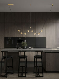 Полилей Nova Luce LUMA 9333211 антично златен