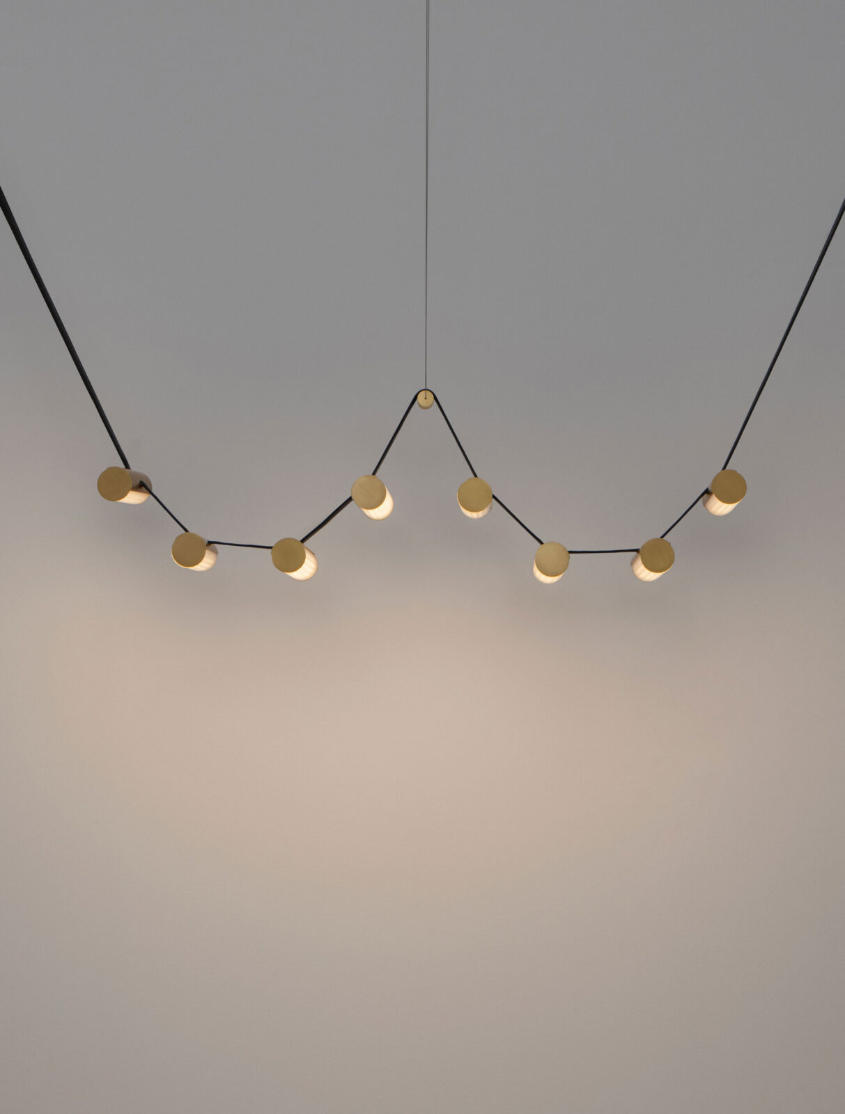 Полилей Nova Luce LUMA 9333211 антично златен детайл 7