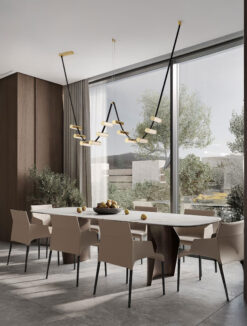 Полилей Nova Luce LUMA 9333212 антично златен