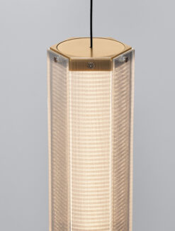 Пендел Nova Luce ESSENZO 9333213 антично златен детайл 5