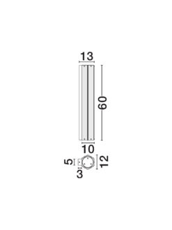 Аплик Nova Luce ESSENZO 9333215 антично златен детайл 6