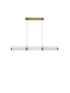 Полилей Nova Luce ESSENZO 9333216 антично златен в интериор