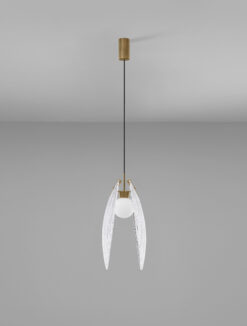 Полилей Nova Luce SHELINA 9333219 антично златен детайл 5