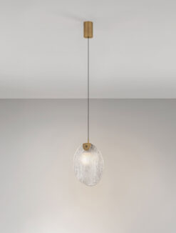 Полилей Nova Luce SHELINA 9333221 антично златен детайл 4