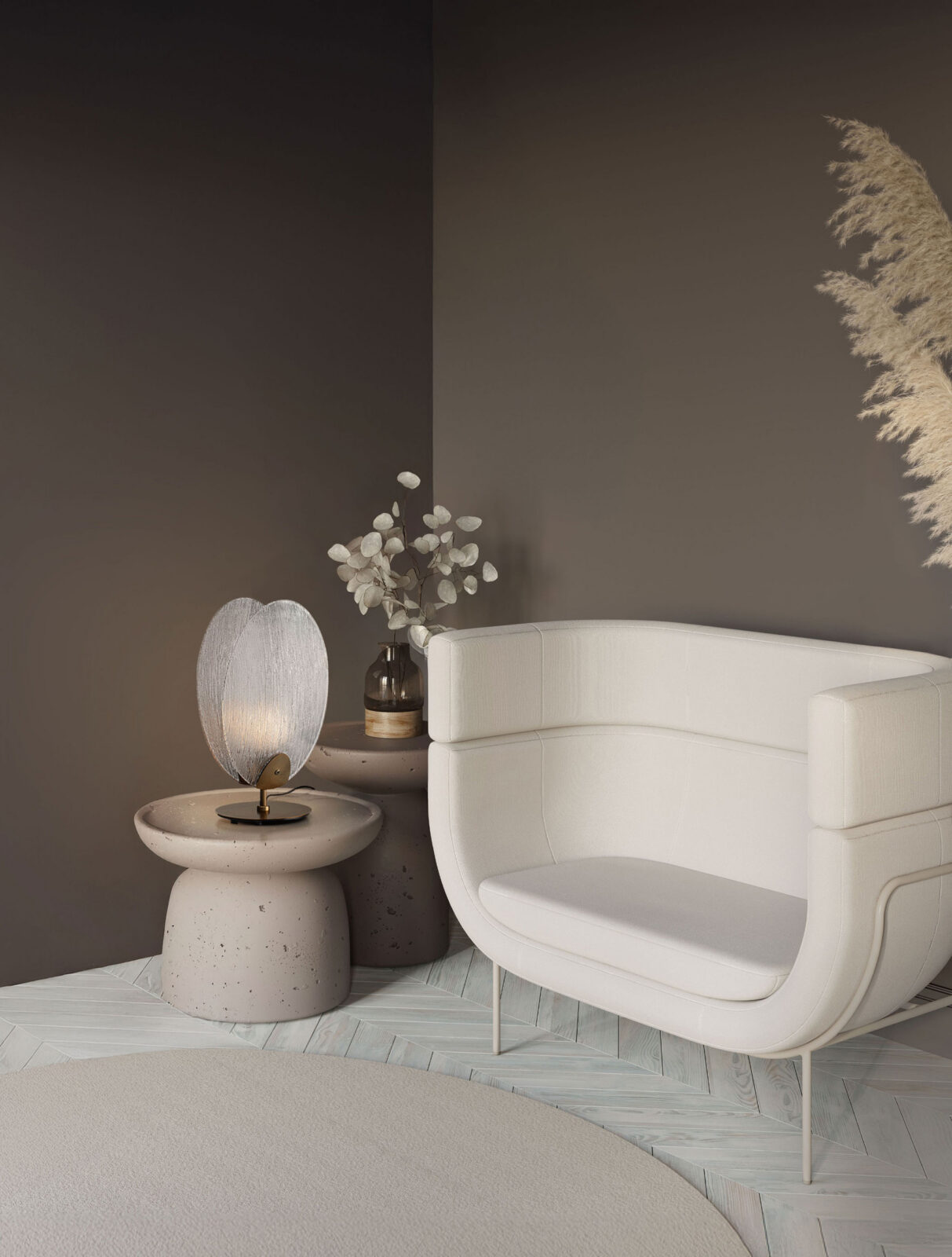 Настолна лампа Nova Luce SHELINA 9333222 антично златен