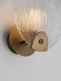 Аплик Nova Luce SHELINA 9333224 антично златен детайл 7