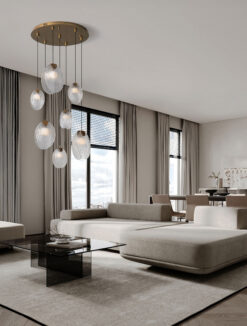 Полилей Nova Luce SHELINA 9333225 антично златен
