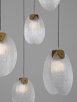 Полилей Nova Luce SHELINA 9333225 антично златен детайл 5