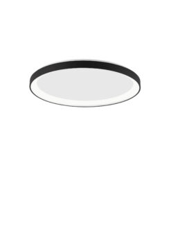Плафониера Nova Luce PERTINO 9345681 черен в интериор