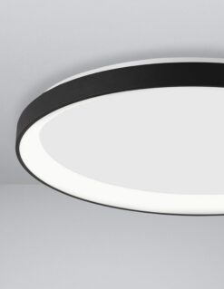 Плафониера Nova Luce PERTINO 9345685 черен детайл 5