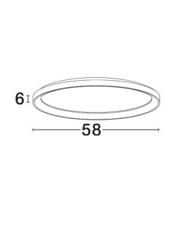 Плафониера Nova Luce PERTINO 9345685 черен детайл 7