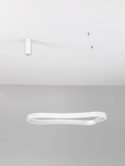 Полилей Nova Luce DUSSA 9345690 бял детайл 2