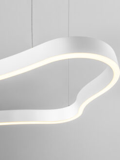 Полилей Nova Luce DUSSA 9345690 бял детайл 5