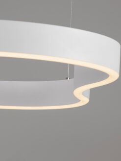 Полилей Nova Luce DUSSA 9345692 бял детайл 4