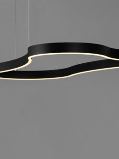 Полилей Nova Luce DUSSA 9345693 черен детайл 4