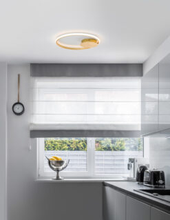 Плафониера Nova Luce FULINE 9348071 златист
