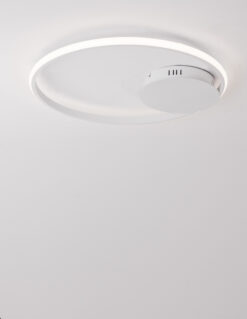 Плафониера Nova Luce FULINE 9348072 бял детайл 2