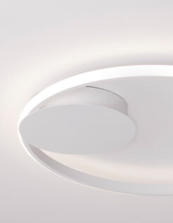 Плафониера Nova Luce FULINE 9348072 бял детайл 4