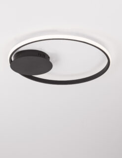 Плафониера Nova Luce FULINE 9348073 черен детайл 3
