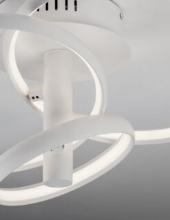 Плафониера Nova Luce EMIL 9349062 бял детайл 5