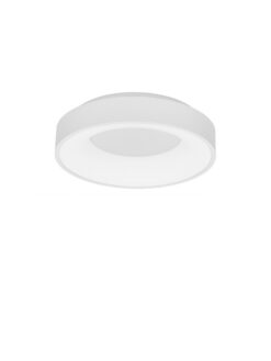 Плафониера Nova Luce RANDO THIN 9353830 бял в интериор