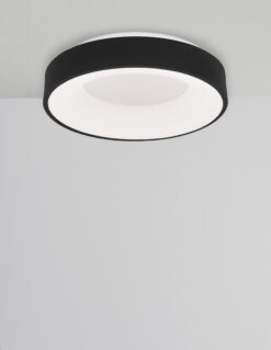 Плафониера Nova Luce RANDO THIN 9353831 черен детайл 2