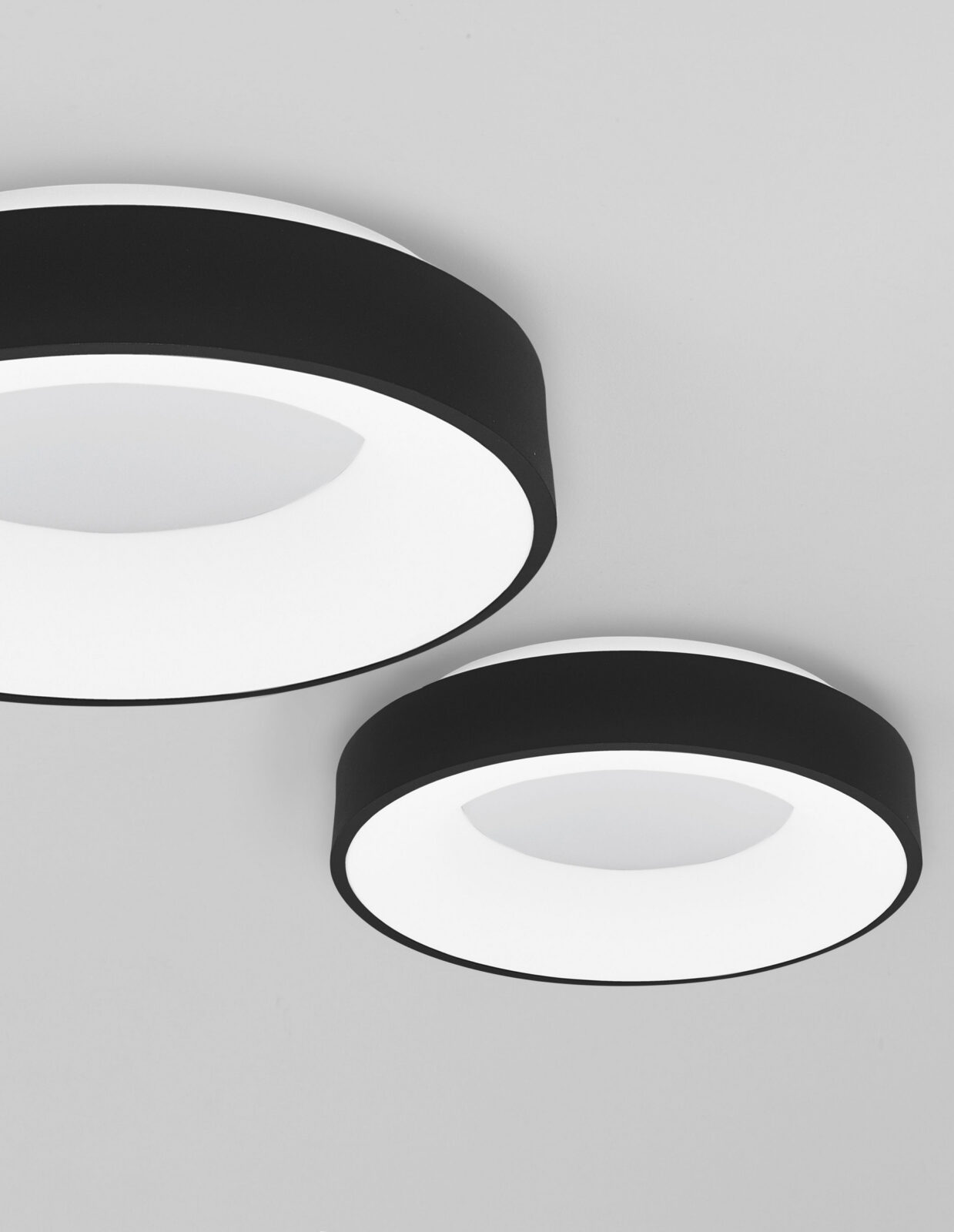 Плафониера Nova Luce RANDO THIN 9353831 черен детайл 4