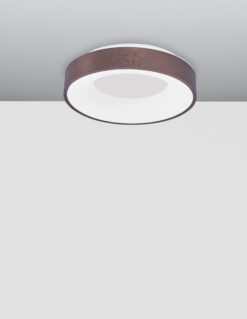 Плафониера Nova Luce RANDO THIN 9353833 кафяв детайл 2