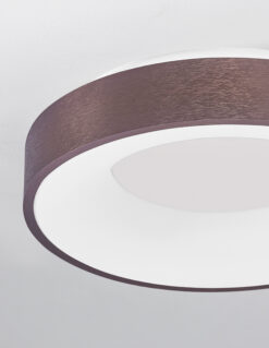 Плафониера Nova Luce RANDO THIN 9353833 кафяв детайл 5