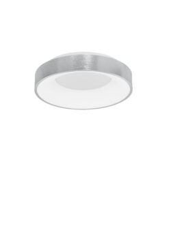 Плафониера Nova Luce RANDO THIN 9353834 сребърен в интериор