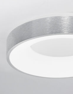 Плафониера Nova Luce RANDO THIN 9353834 сребърен детайл 3