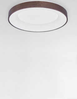 Плафониера Nova Luce RANDO THIN 9353855 кафяв детайл 3