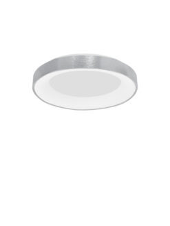 Плафониера Nova Luce RANDO THIN 9353856 сребърен в интериор